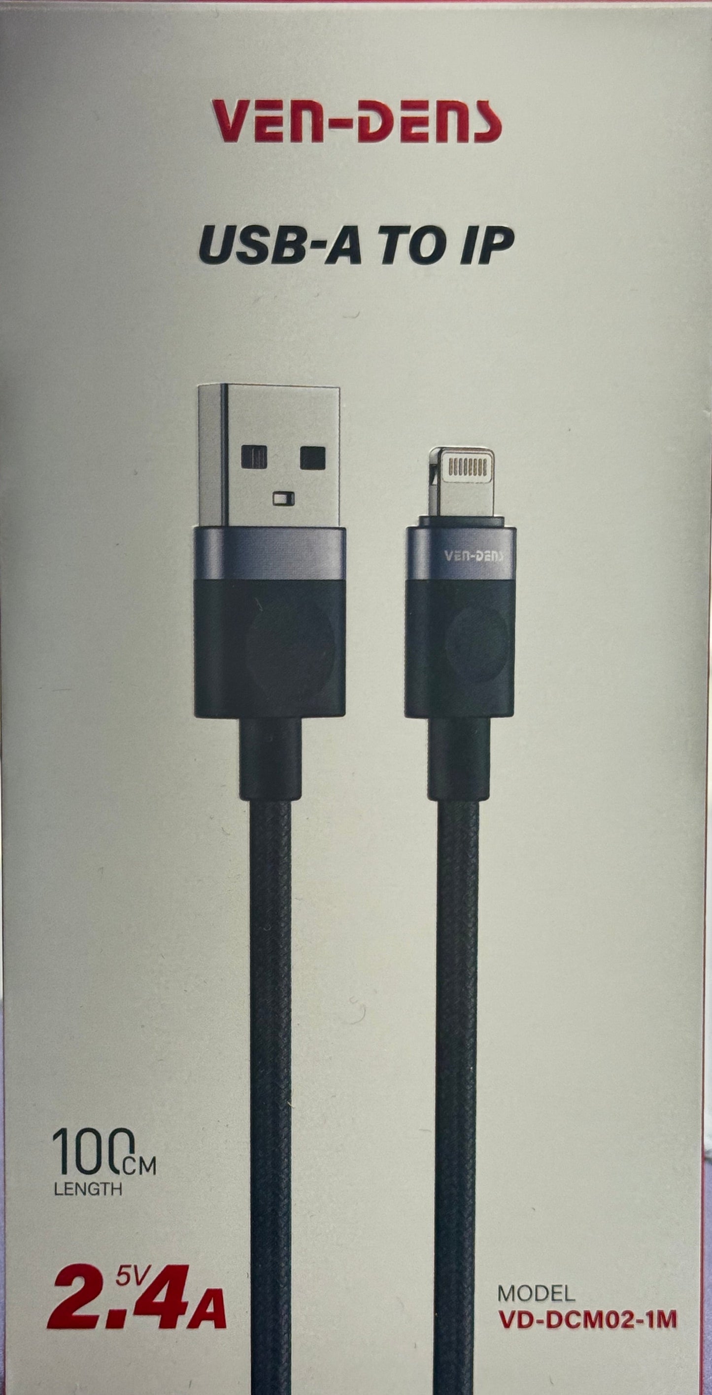 USB-A TO IPHONE CABLE