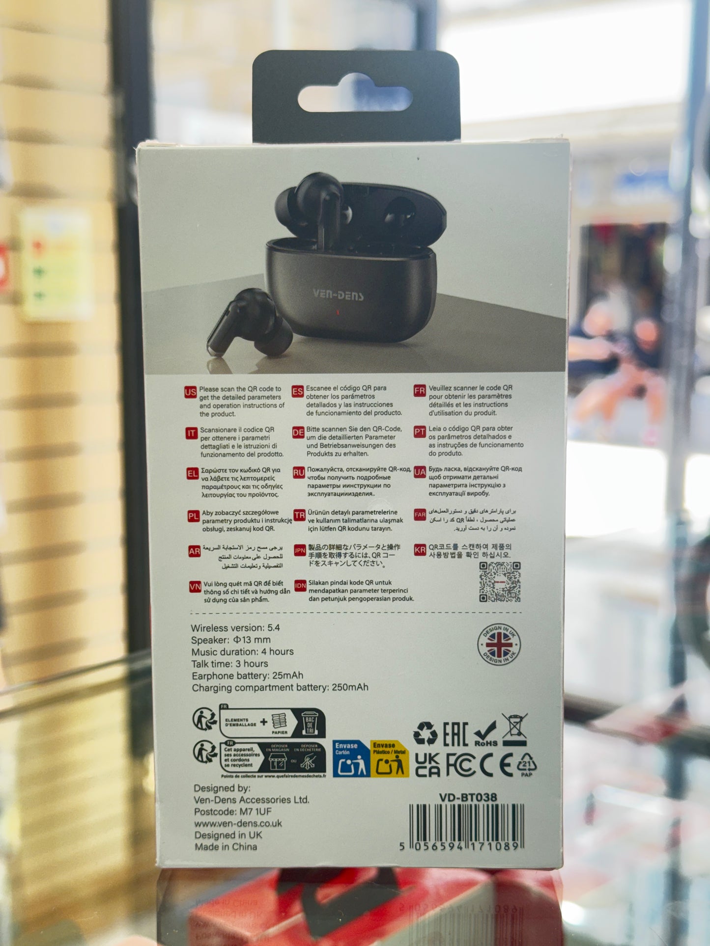 VEN-DENS Wireless headphones