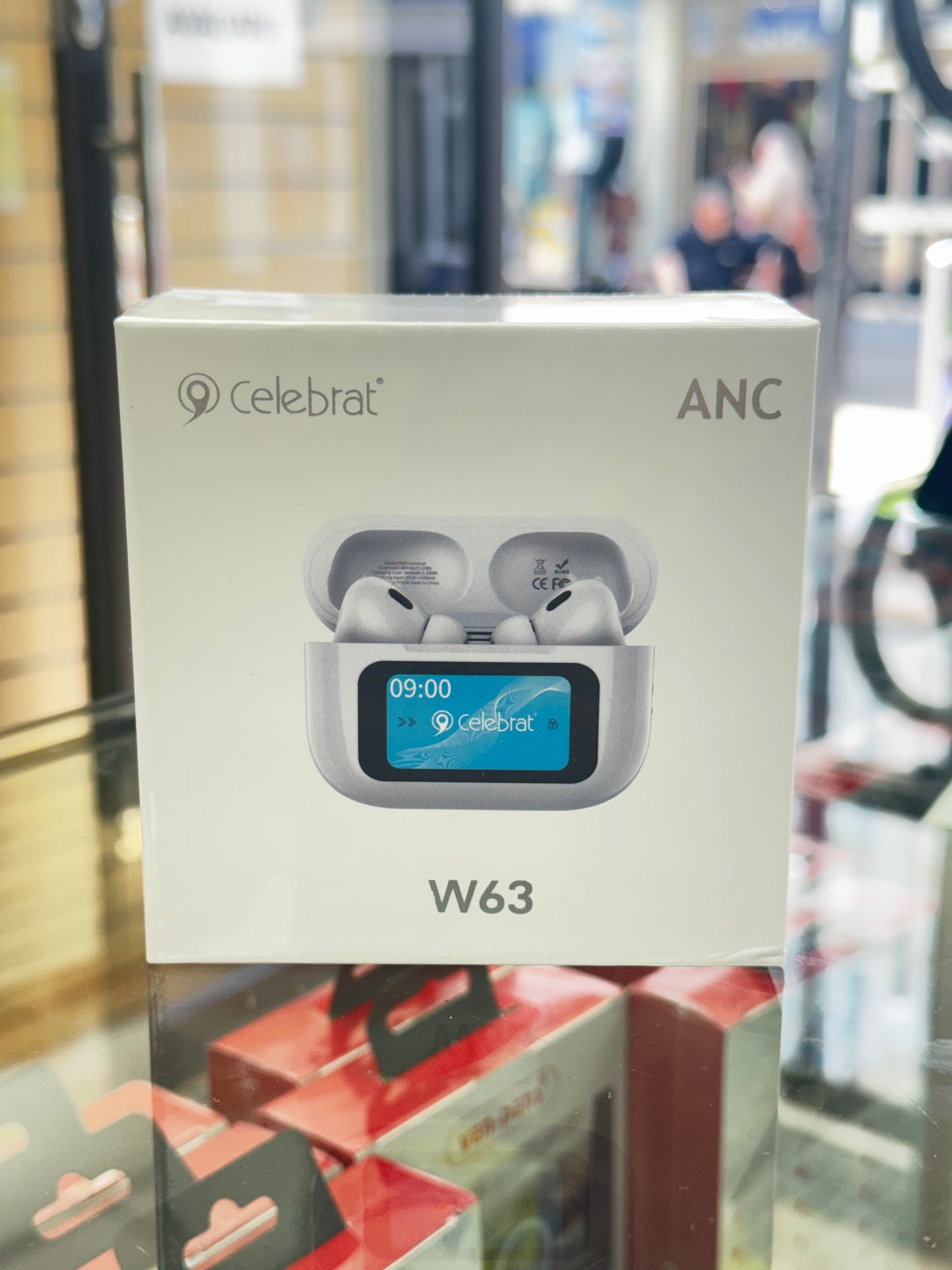 ANC Wireless Earbuds with Mini Display.