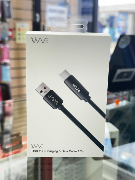 USB-A TO USB-C CHARGING & DATA CABLE